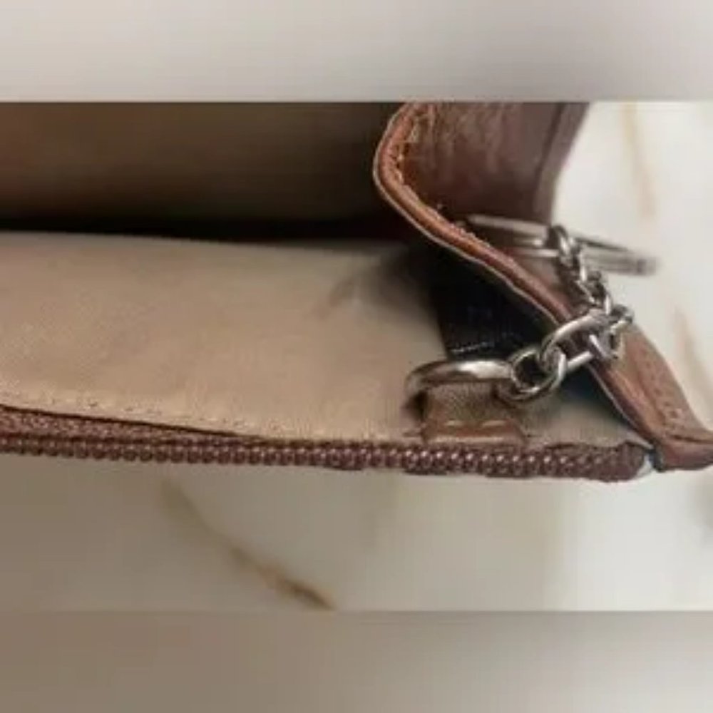 (1236) Special Edition Patchwork Logo Coach Coin … - image 4